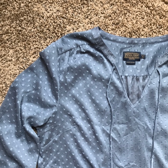 Pendleton peasant blouse - Picture 2 of 7